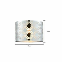 BHS Lighting Metallic Lasered Easy Fit Light Shade For Unisex 10 BHS Lighting Metallic Lasered Easy Fit Light Shade For Unisex -BHS Lighting Sales Store unnamed file 1041