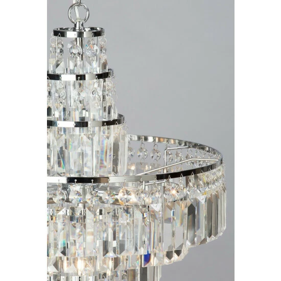 BHS Lighting Aurora Chandelier For Unisex 3 BHS Lighting Aurora Chandelier For Unisex - Image 3