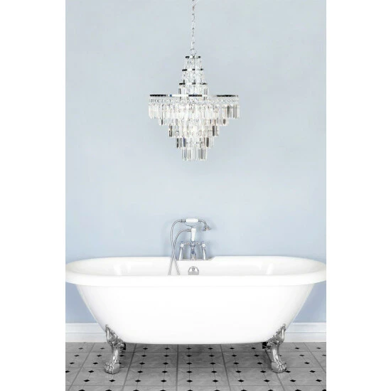 BHS Lighting Aurora Chandelier For Unisex 5 BHS Lighting Aurora Chandelier For Unisex - Image 5