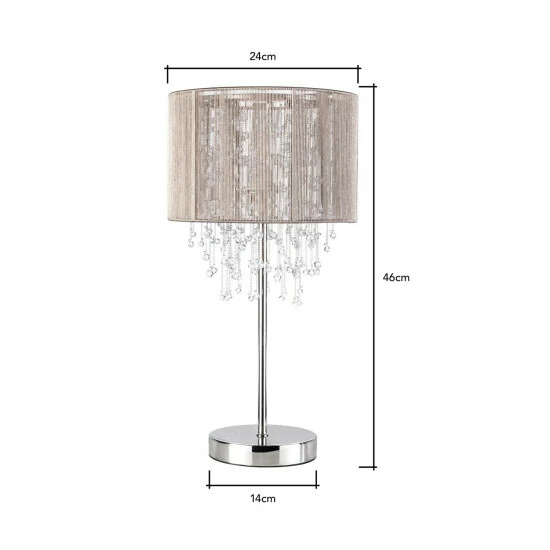 BHS Lighting Viola Table Lamp For Unisex 5 BHS Lighting Viola Table Lamp For Unisex - Image 5