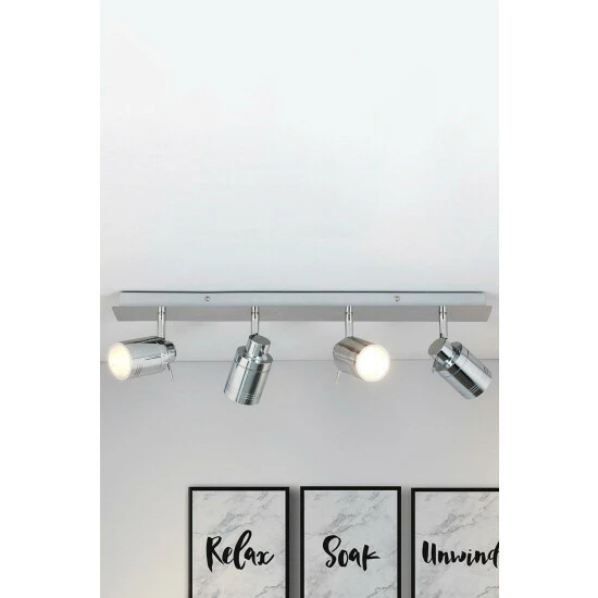 BHS Lighting Hector Bar Spotlight Ceiling Light For Unisex 4 BHS Lighting Hector Bar Spotlight Ceiling Light For Unisex - Image 4