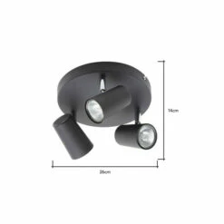 BHS Lighting Barley Spotlight Plate Ceiling Light For Unisex -BHS Lighting Sales Store unnamed file 1116