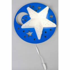 BHS Lighting Glow Star Wall Light For Unisex