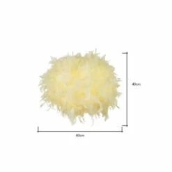 BHS Lighting Glow Feather Easy Fit Light Shade For Unisex -BHS Lighting Sales Store unnamed file 1158