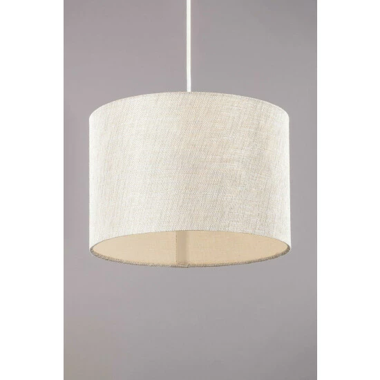 BHS Lighting Metallic Linen Easy Fit Light Shade For Unisex 6 BHS Lighting Metallic Linen Easy Fit Light Shade For Unisex - Image 6