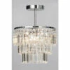 BHS Lighting Aurora Flush Ceiling Light For Unisex