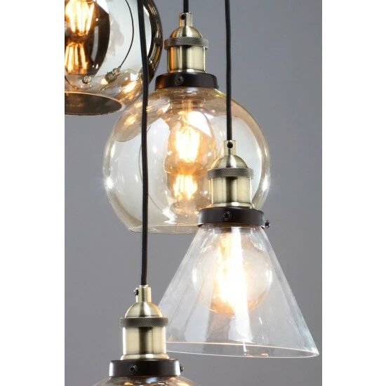 BHS Lighting Carter Cluster Ceiling Light For Unisex 3 BHS Lighting Carter Cluster Ceiling Light For Unisex - Image 3
