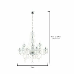 BHS Lighting Charlotte Chandelier For Unisex 8 BHS Lighting Charlotte Chandelier For Unisex -BHS Lighting Sales Store unnamed file 1243
