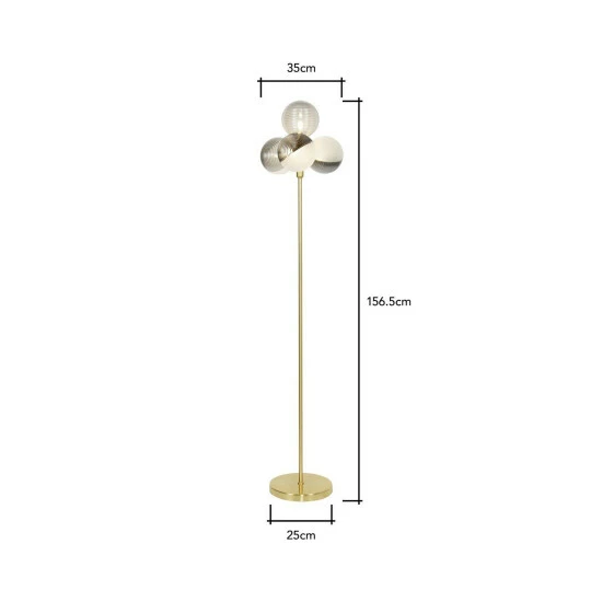 BHS Lighting Emile Floor Lamp For Unisex 5 BHS Lighting Emile Floor Lamp For Unisex - Image 5