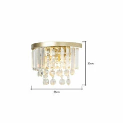 BHS Lighting Paladina Wall Light For Unisex -BHS Lighting Sales Store unnamed file 1339