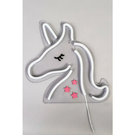BHS Lighting Glow Unicorn Neon Wall Light For Unisex 2 BHS Lighting Glow Unicorn Neon Wall Light For Unisex - Image 2
