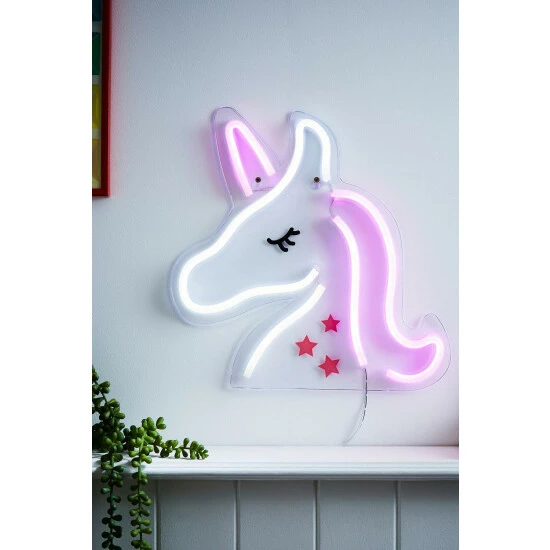 BHS Lighting Glow Unicorn Neon Wall Light For Unisex 4 BHS Lighting Glow Unicorn Neon Wall Light For Unisex - Image 4