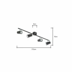 BHS Lighting Barley Spotlight Bar Ceiling Light For Unisex -BHS Lighting Sales Store unnamed file 1487