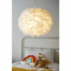 BHS Lighting Glow Large Feather Easy Fit Light Shade For Unisex -BHS Lighting Sales Store unnamed file 15