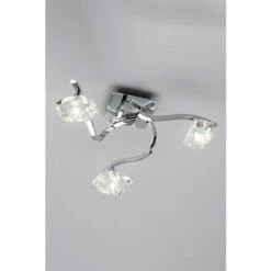 BHS Lighting Small Bella Flush Ceiling Light For Unisex