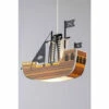 BHS Lighting Glow Pirate Ship Pendant Ceiling Light For Unisex