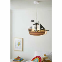 BHS Lighting Glow Pirate Ship Pendant Ceiling Light For Unisex -BHS Lighting Sales Store unnamed file 1516