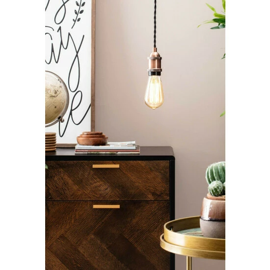 BHS Lighting Industrial Style Pendant Ceiling Light For Unisex 5 BHS Lighting Industrial Style Pendant Ceiling Light For Unisex - Image 5
