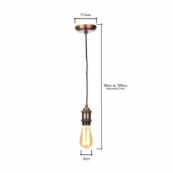 BHS Lighting Industrial Style Pendant Ceiling Light For Unisex 12 BHS Lighting Industrial Style Pendant Ceiling Light For Unisex -BHS Lighting Sales Store unnamed file 1568