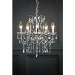 BHS Lighting Annalee Large Chandelier For Unisex