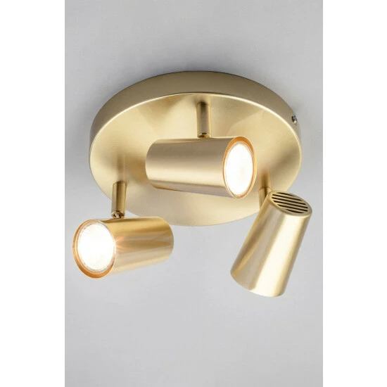 BHS Lighting Barley Spotlight Plate Ceiling Light For Unisex 1 BHS Lighting Barley Spotlight Plate Ceiling Light For Unisex