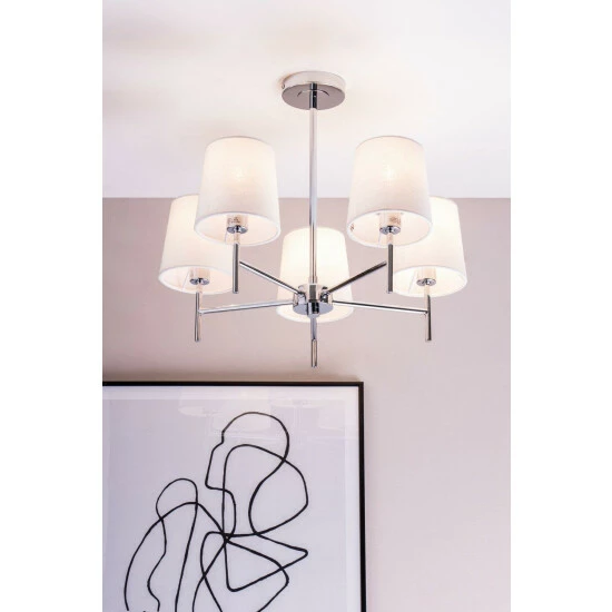 BHS Lighting Mira Semi Flush Ceiling Light For Unisex 4 BHS Lighting Mira Semi Flush Ceiling Light For Unisex - Image 4