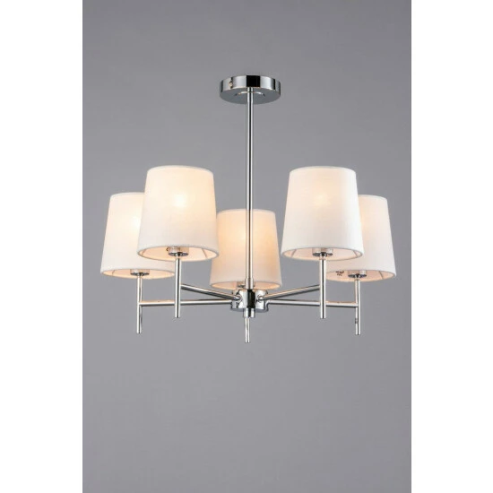 BHS Lighting Mira Semi Flush Ceiling Light For Unisex 6 BHS Lighting Mira Semi Flush Ceiling Light For Unisex - Image 6