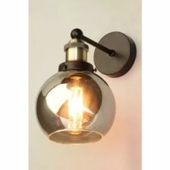 BHS Lighting Carter Wall Light For Unisex
