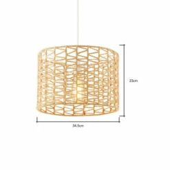 BHS Lighting Jute Easy Fit Light Shade For Unisex -BHS Lighting Sales Store unnamed file 1667