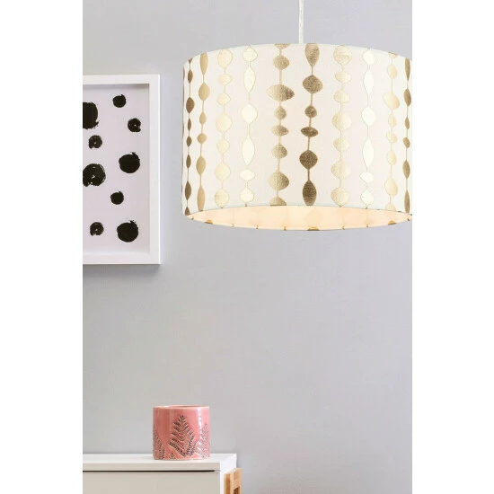BHS Lighting Foil Easy Fit Light Shade For Unisex 4 BHS Lighting Foil Easy Fit Light Shade For Unisex - Image 4