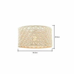BHS Lighting Large Macrame Easy Fit Light Shade For Unisex -BHS Lighting Sales Store unnamed file 1755