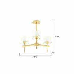 BHS Lighting Jean Flush Ceiling Light For Unisex -BHS Lighting Sales Store unnamed file 1779