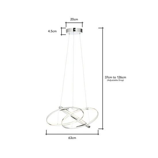 BHS Lighting Sola Pendant Ceiling Light For Unisex 6 BHS Lighting Sola Pendant Ceiling Light For Unisex - Image 6