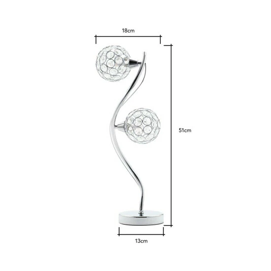 BHS Lighting Orianna Table Lamp For Unisex 5 BHS Lighting Orianna Table Lamp For Unisex - Image 5
