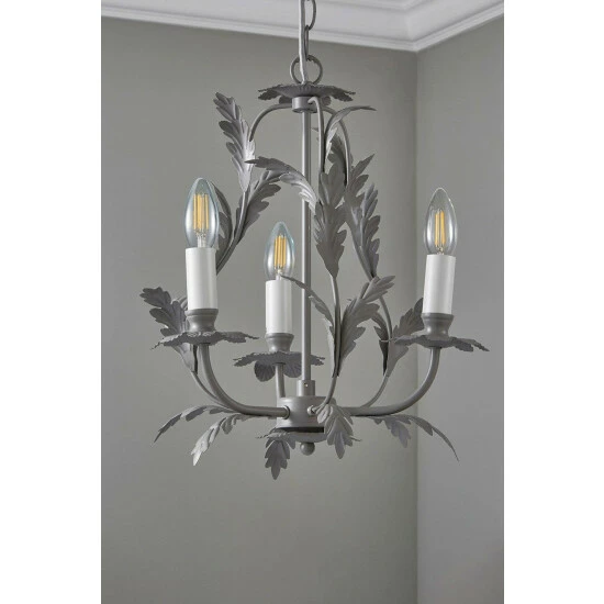 BHS Lighting 3 Light Flo Chandelier For Unisex 2 BHS Lighting 3 Light Flo Chandelier For Unisex - Image 2
