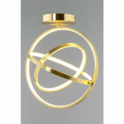 BHS Lighting Ingel Flush Ceiling Light For Unisex