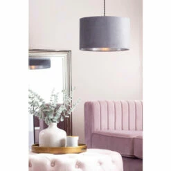 BHS Lighting Large Velvet Easy Fit Light Shade For Unisex -BHS Lighting Sales Store unnamed file 1953