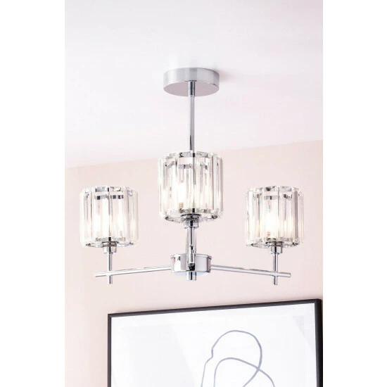 BHS Lighting Shirley Small Flush Ceiling Light For Unisex 4 BHS Lighting Shirley Small Flush Ceiling Light For Unisex - Image 4