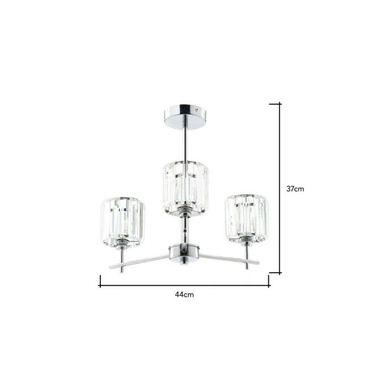 BHS Lighting Shirley Small Flush Ceiling Light For Unisex 5 BHS Lighting Shirley Small Flush Ceiling Light For Unisex - Image 5
