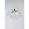 BHS Lighting Lila Flush Ceiling Light For Unisex