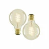 BHS Lighting Pack Of 2 40W B22 Bayonet Cap Globe Bulb For Unisex