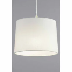 BHS Lighting Mira Small Linen Easy Fit Light Shade For Unisex