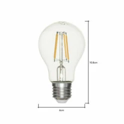 BHS Lighting Pack Of 2 6W 2 E27 Edison Screw LED Bulb For Unisex -BHS Lighting Sales Store unnamed file 2062