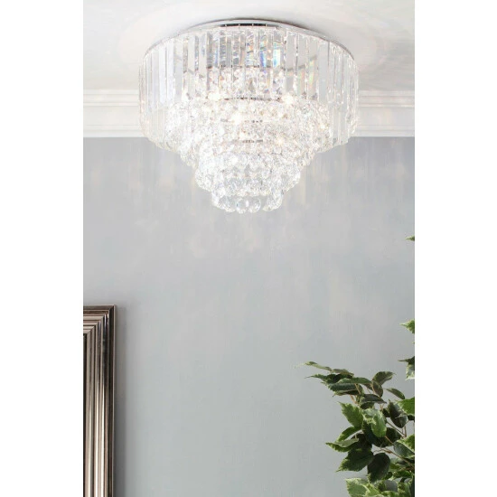 BHS Lighting Paladina Flush Ceiling Light For Unisex 4 BHS Lighting Paladina Flush Ceiling Light For Unisex - Image 4