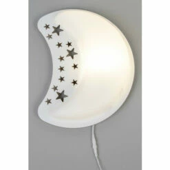 BHS Lighting Glow Moon Wall Light For Unisex