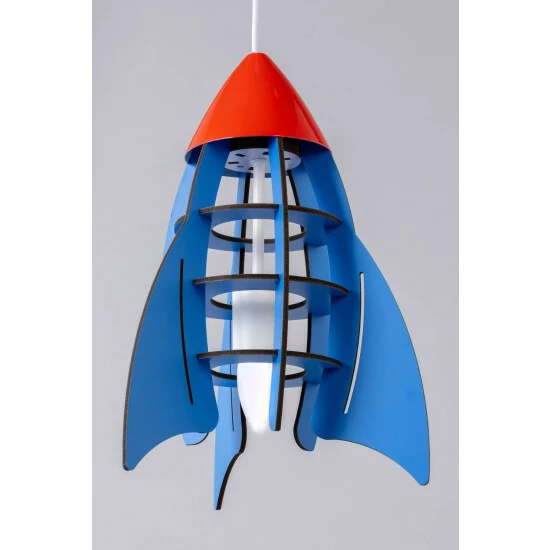 BHS Lighting Glow Rocket Ceiling Pendant Light For Unisex 6 BHS Lighting Glow Rocket Ceiling Pendant Light For Unisex - Image 6