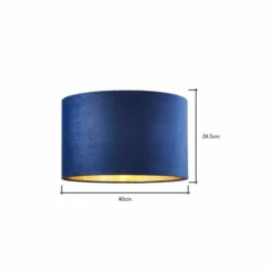 BHS Lighting Large Velvet Easy Fit Light Shade For Unisex -BHS Lighting Sales Store unnamed file 226
