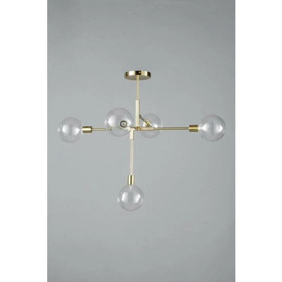 BHS Lighting Hennock Flush Ceiling Light For Unisex 2 BHS Lighting Hennock Flush Ceiling Light For Unisex - Image 2