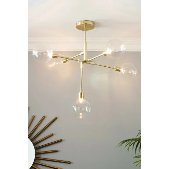 BHS Lighting Hennock Flush Ceiling Light For Unisex 4 BHS Lighting Hennock Flush Ceiling Light For Unisex - Image 4