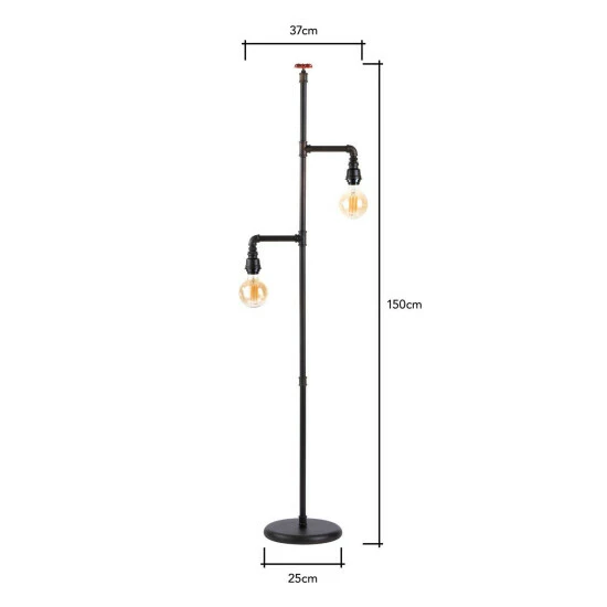 BHS Lighting Piper Floor Lamp For Unisex 6 BHS Lighting Piper Floor Lamp For Unisex - Image 6